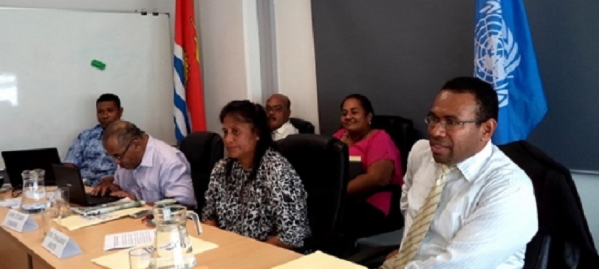 Mock session prepares Kiribati for report to UN Human Rights Council