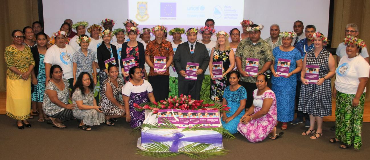 SPC and UNICEF launch positive behaviour management resources for teachers in Tuvalu
