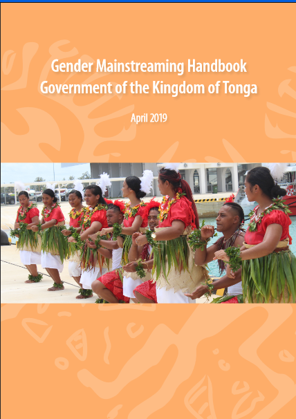 Gender mainstreaming handbook: Government of the Kingdom of Tonga 
