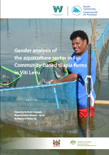 Gender analysis of the aquaculture sector in Fiji: community-based tilapia farms in Viti Levu 
