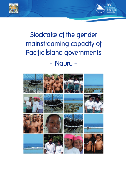Stocktake of the Gender Mainstreaming Capacity of Pacific Islands Governments- Nauru