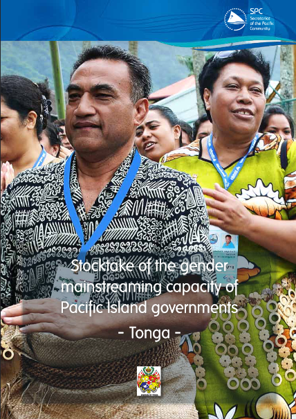 Stocktake of the gender mainstreaming capacity of Pacific Island governments: Tonga