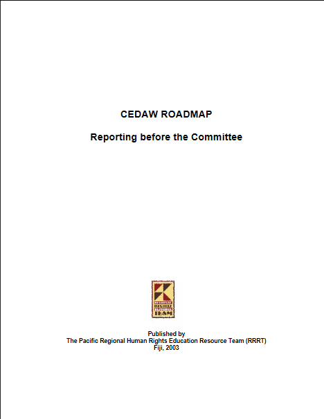 CEDAW Roadmap: reporting before the committee