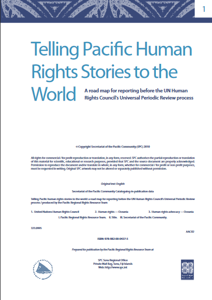 Telling Pacific Human Rights Stories to the World