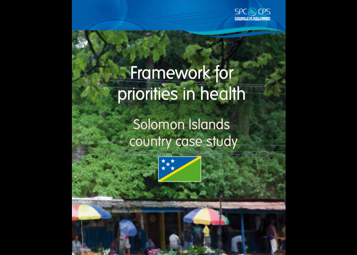 Framework for priorities in health: Solomon Islands country case study 