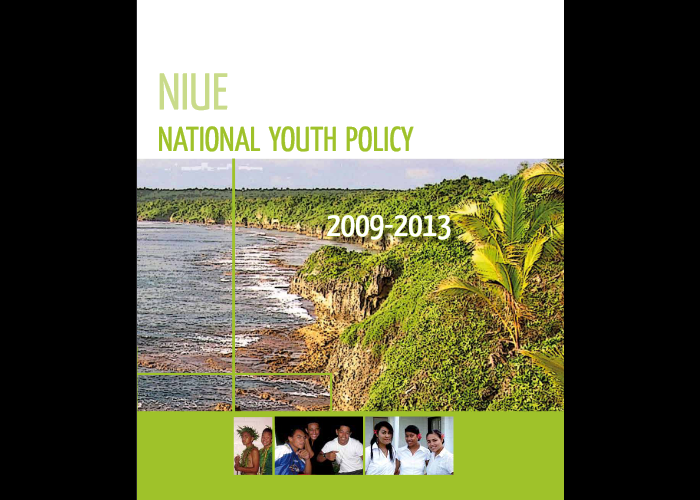 Niue national youth policy: 2009-2013 