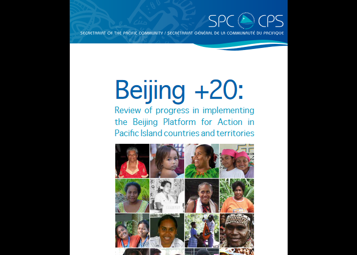 Beijing + 20: review of progress in implementing the Beijing platform for action in Pacific Islands countries and territories